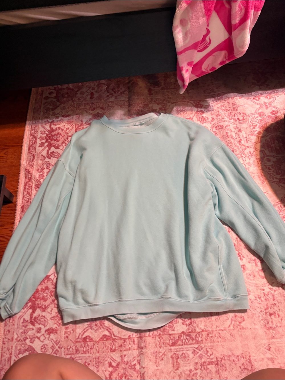 Aerie Light Blue/Teal Crewneck Sweatshirt